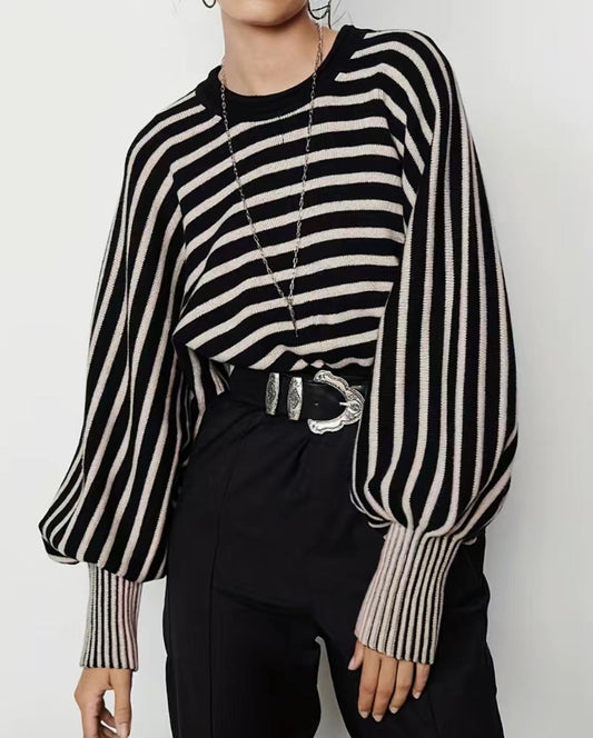 Stripe Me Down Knit Sweater